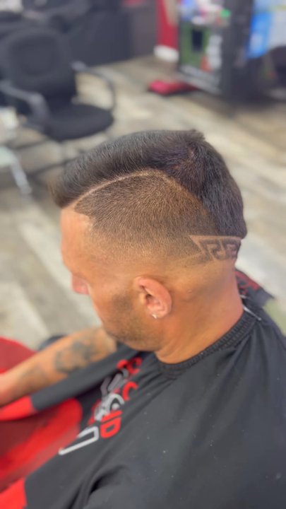 Scissorhand Design Studio - Versace pattern by Damian the barber - Hair Salons Near Me - Northglenn, Colorado