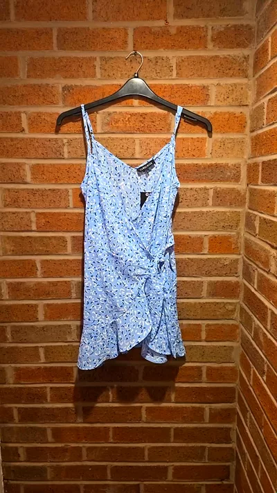 Cameo Rose Wrap Dress