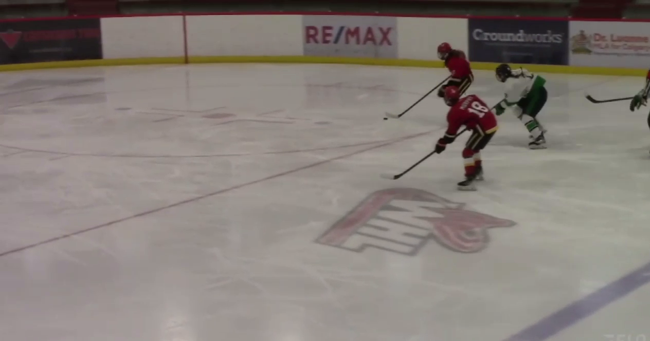 Charlotte McDonough's Incredible 2-on-0 Save vs Calgary Fire U18AAA