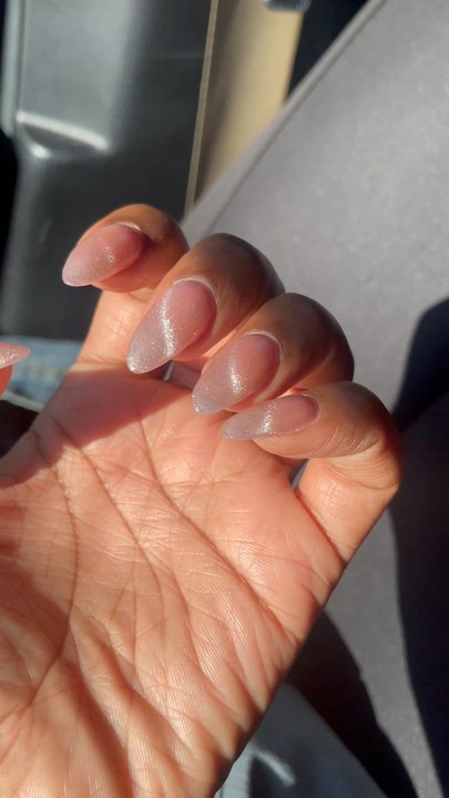 Guess Nails - Cat eye nails - Nail Salons Near Me - Katy, Texas