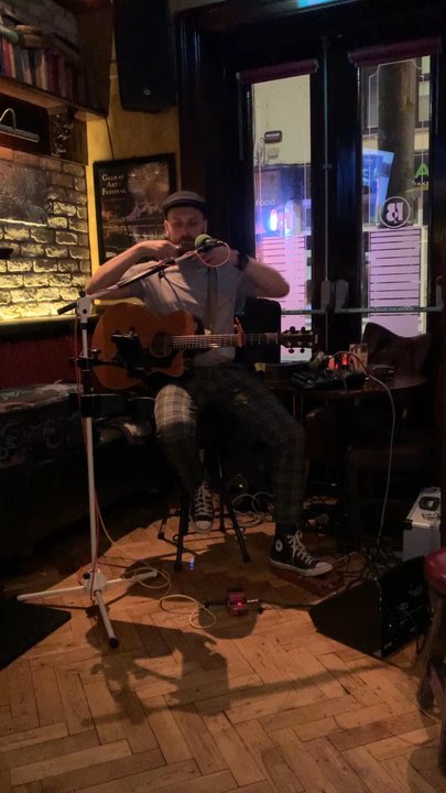 Blake's Corner Bar - Nathan- the musical artist of the evening. - Gastropubs Near Me - Galway, G