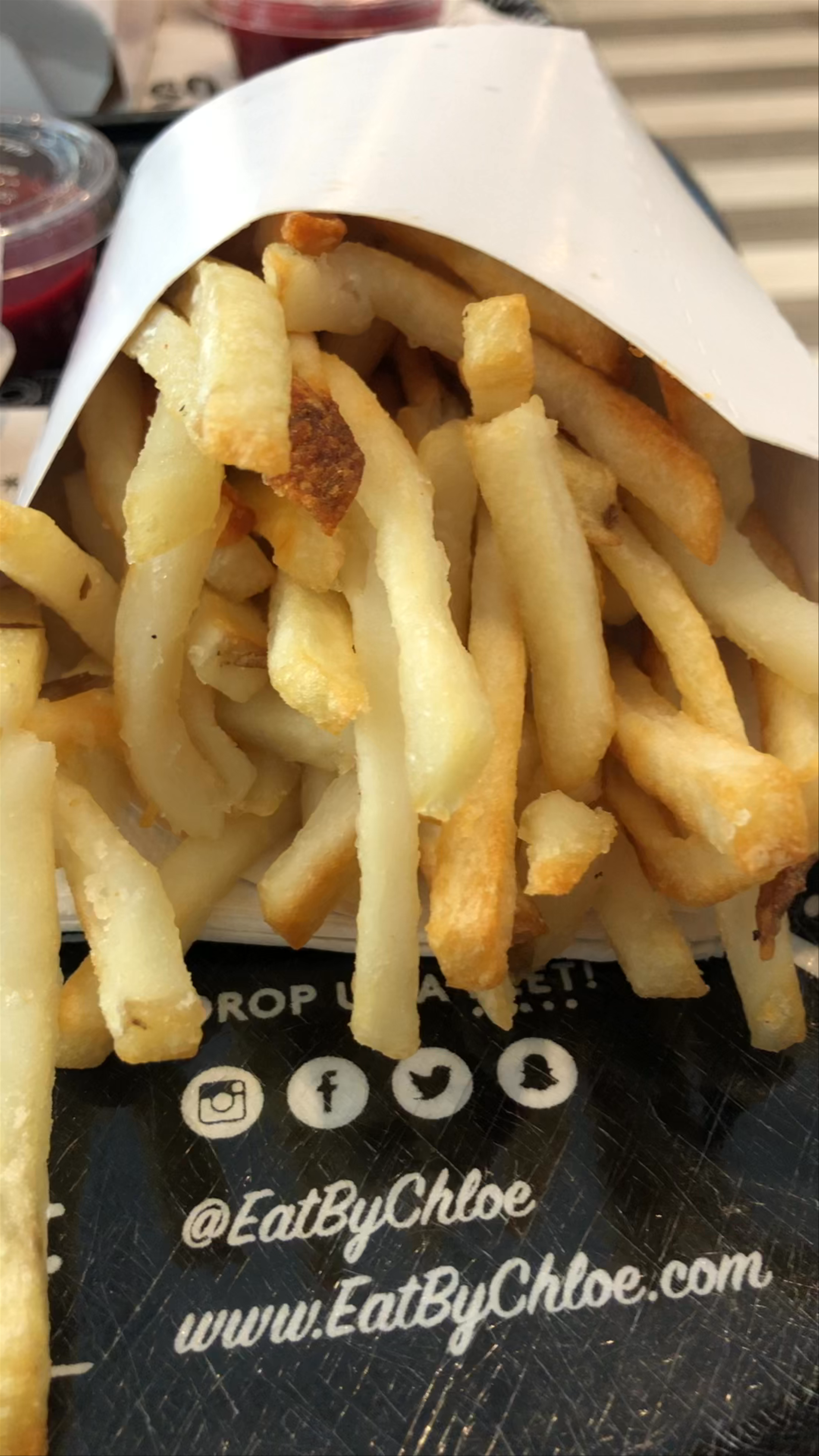 Crispy Fries at by CHLOE. in Boston’s Back Bay