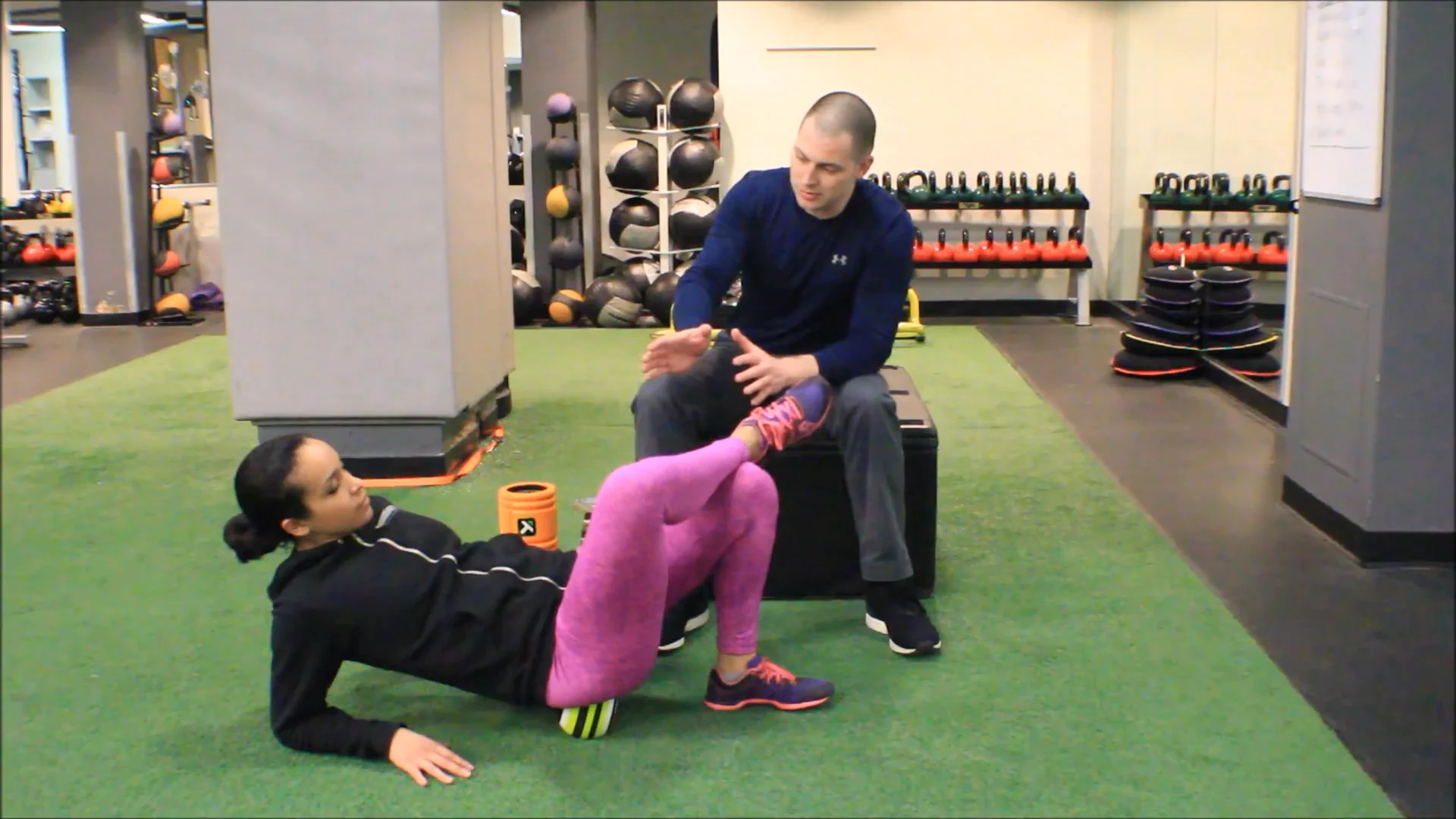 Piriformis Self-administered Dynamic Release a.k.a. Pin & Stretch