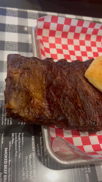 Collierville Commissary - Rib plate for 2 - Barbeque Near Me - Collierville, Tennessee