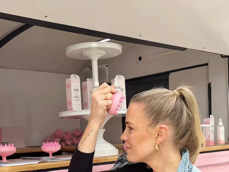 Grow Haircare Pop Up
