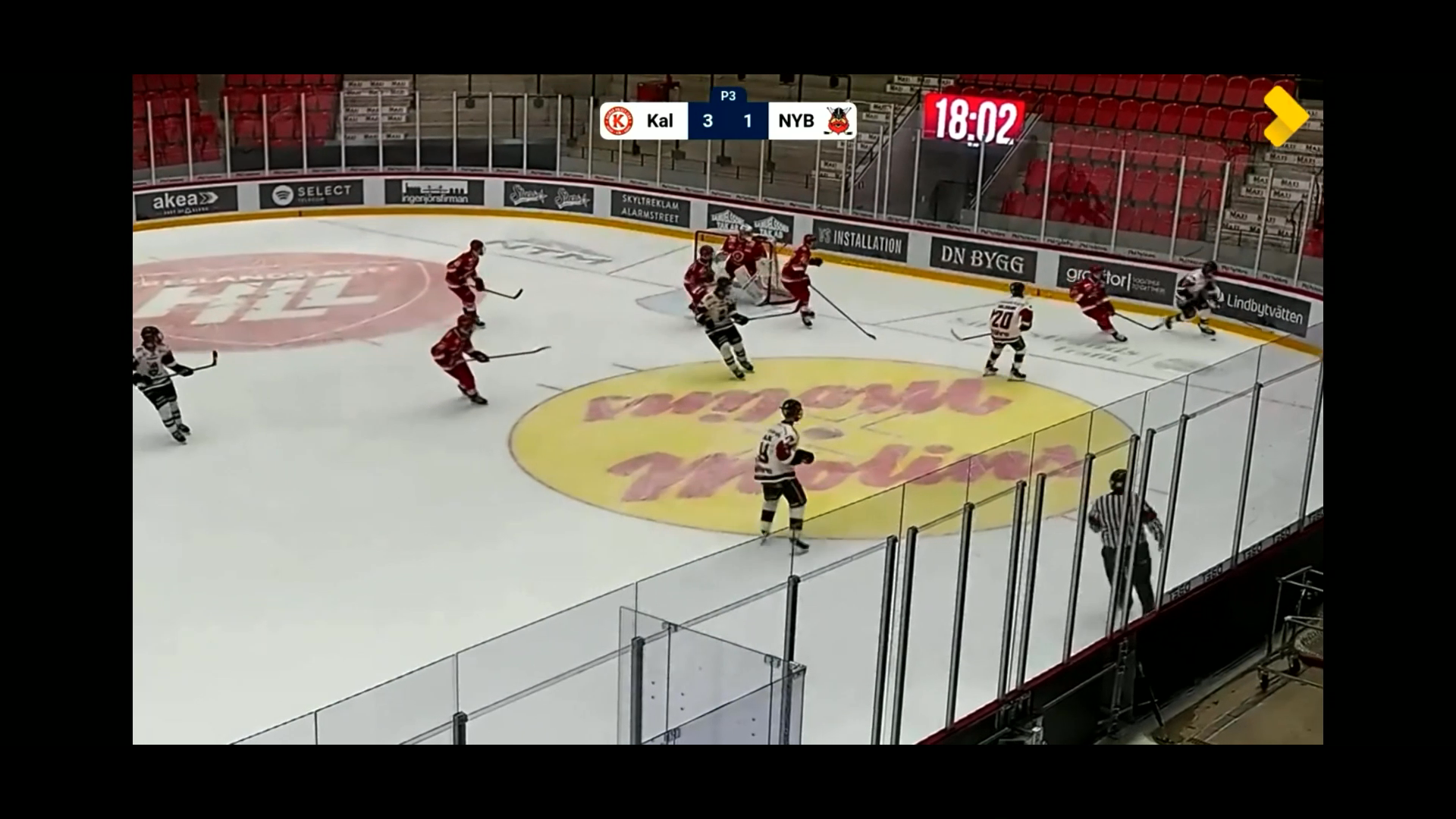 Sebastian Hammarstedt: U18 Kalmar - Nybro Vikings - 2 goals and deciding shootout goal