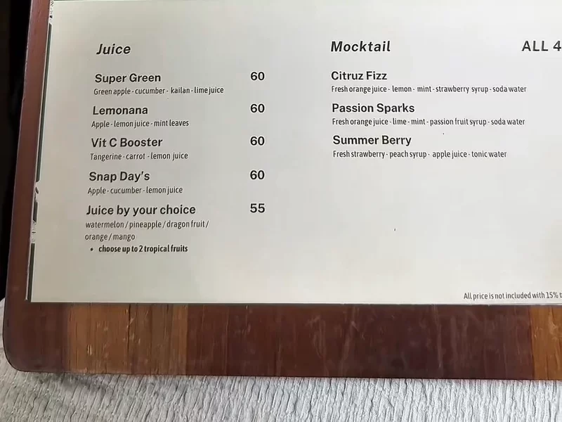Bali breakfast rec