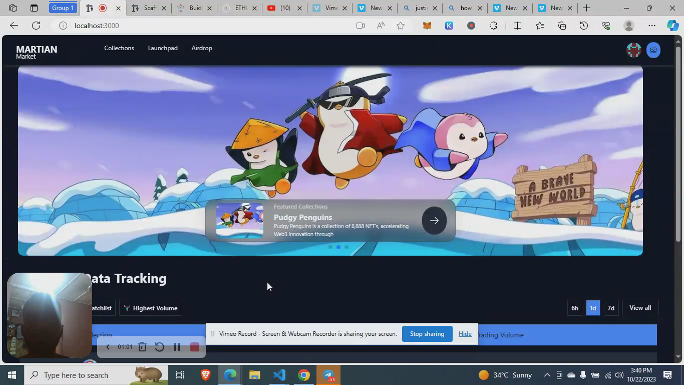 Martian Mosaic video demo