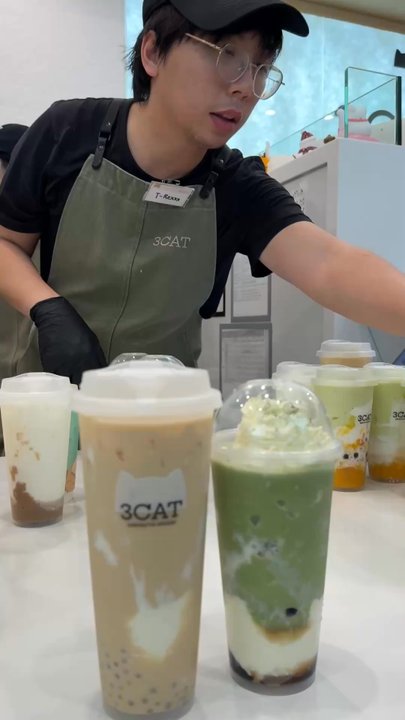 3CAT Handcrafted Beverage - Bubble Tea Near Me - Chino Hills, California