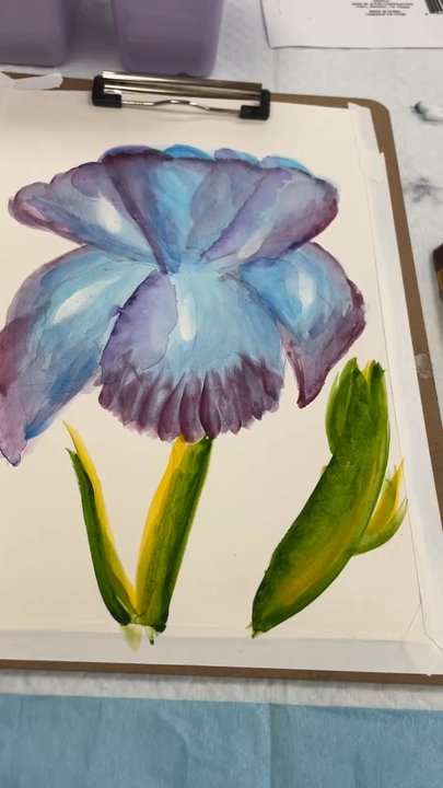 Mission Oaks Community Center - Iris painting video did not pickup the fancy choir singing in the next room - Recreation Centers Near Me - Carmichael, California
