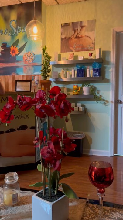 Stress Solutions Spa - Peaceful and inviting lobby - Waxing Near Me - Watchung, New Jersey