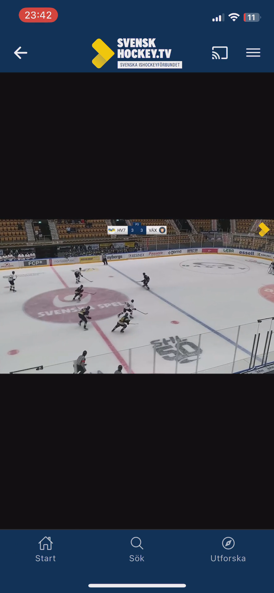 Ludwig Hellgren's Game-Winning Highlights | Växjö Lakers HC U20