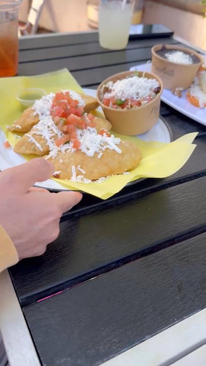 Machete Taqueria - Empanadas are crispy and delicious. Chilaquiles were just okay and wouldn't order again - New Mexican Cuisine Near Me - Redlands, California