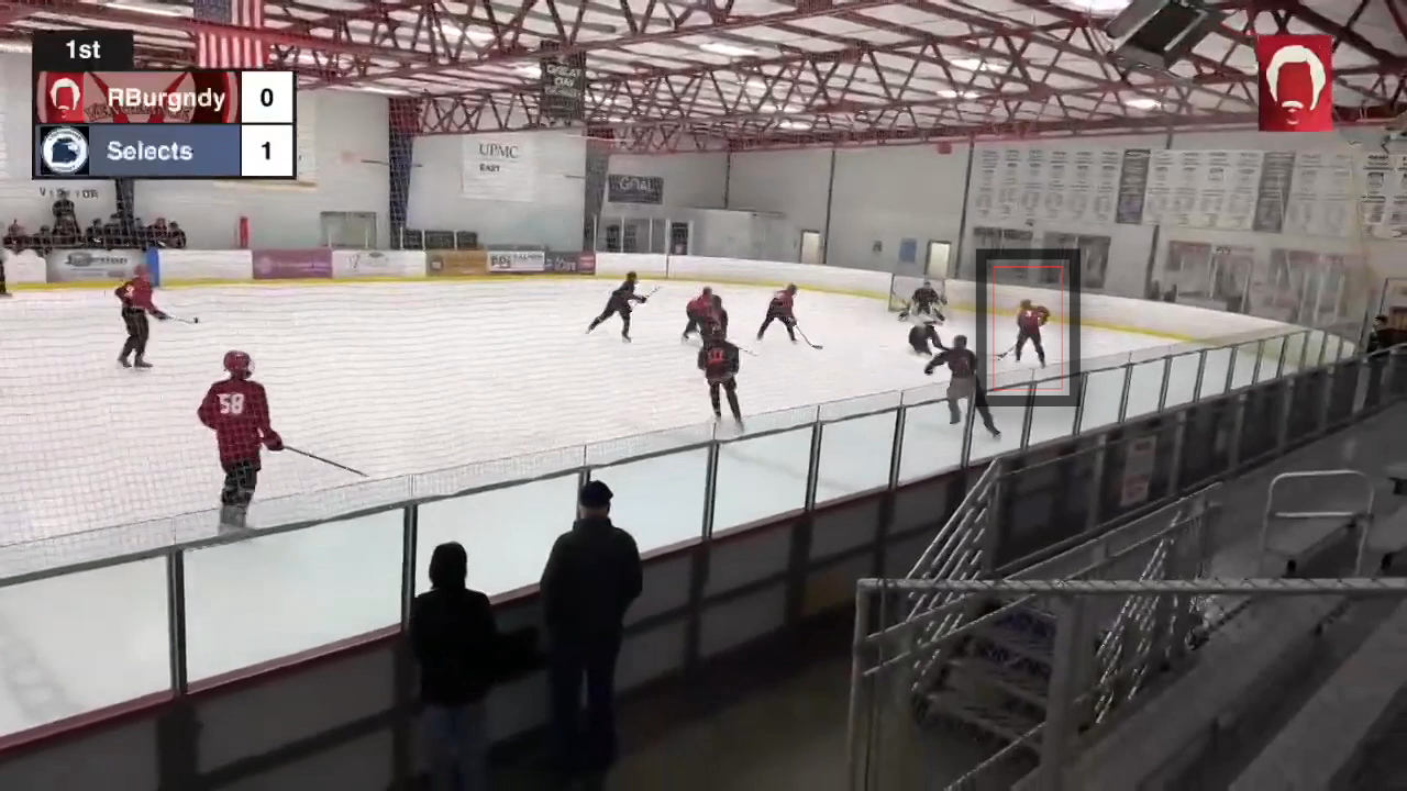 PGH Top Tier 2025 - Fairman centers the puck then puts in a rebound.