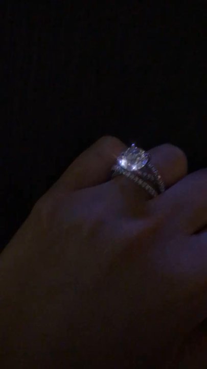 Icing On The Ring - My fiancé's beautiful ring - Jewelry Near Me - Los Angeles, California