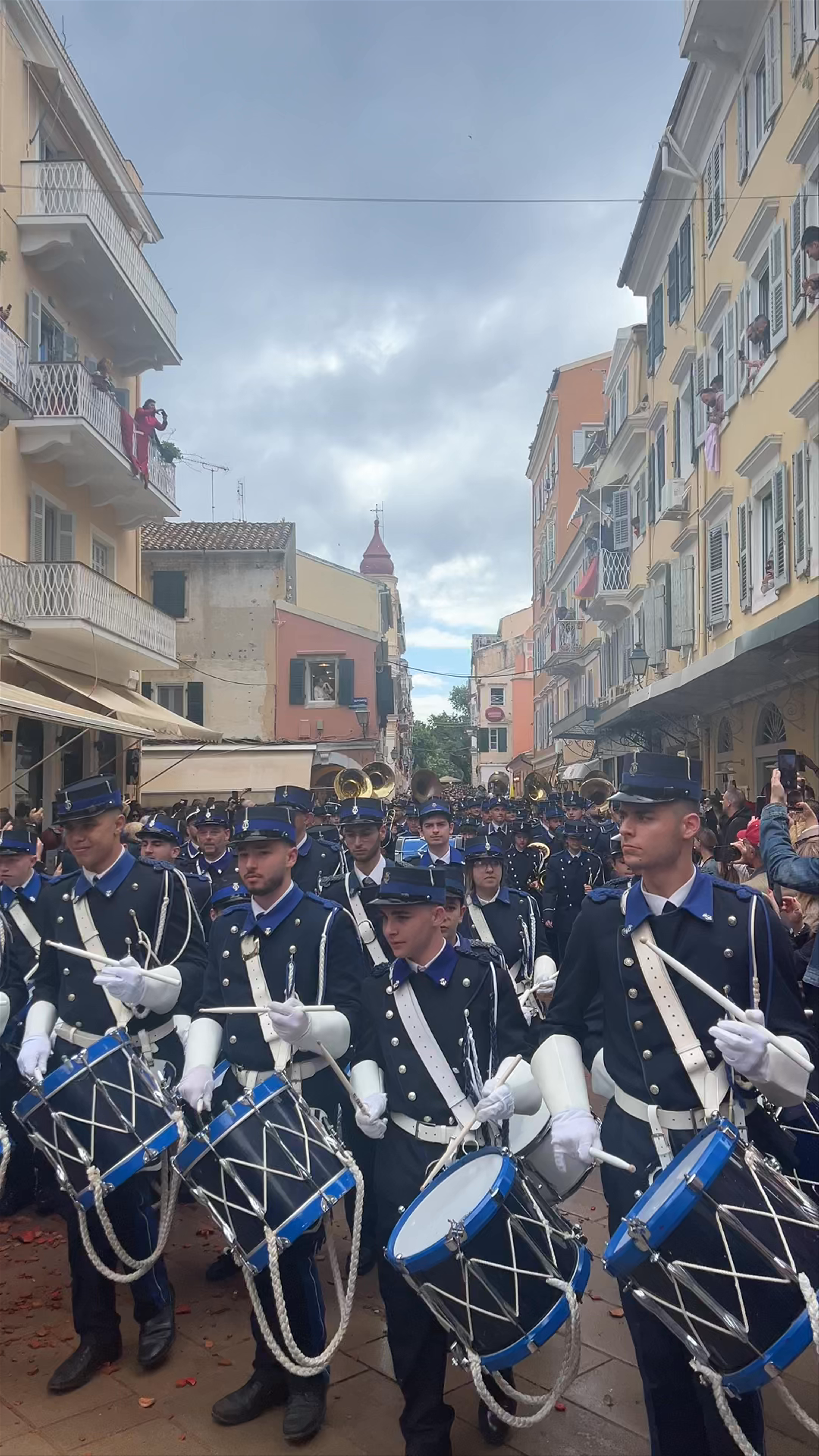 Corfu Festival Parade at Agios Spyridon Square