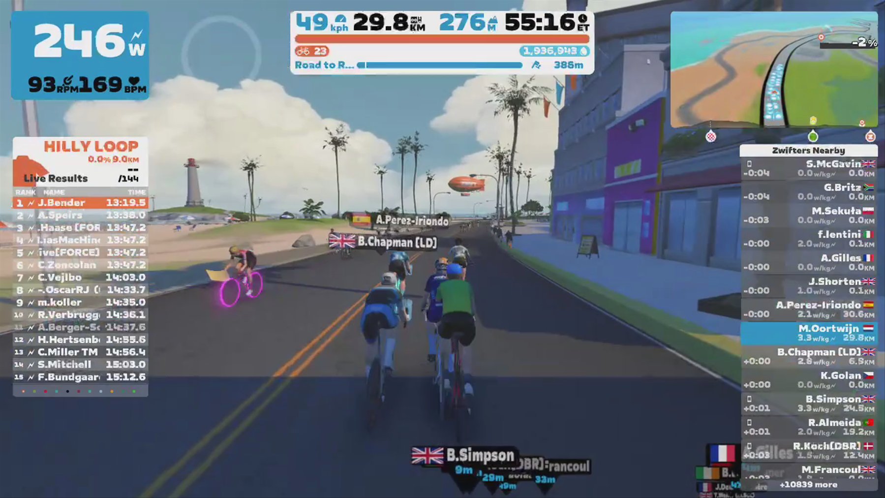 Zwift - Road to Ruins in Watopia