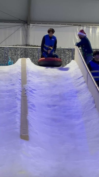 Winter Fest OC - Snow sleds - Festivals Near Me - Costa Mesa, California