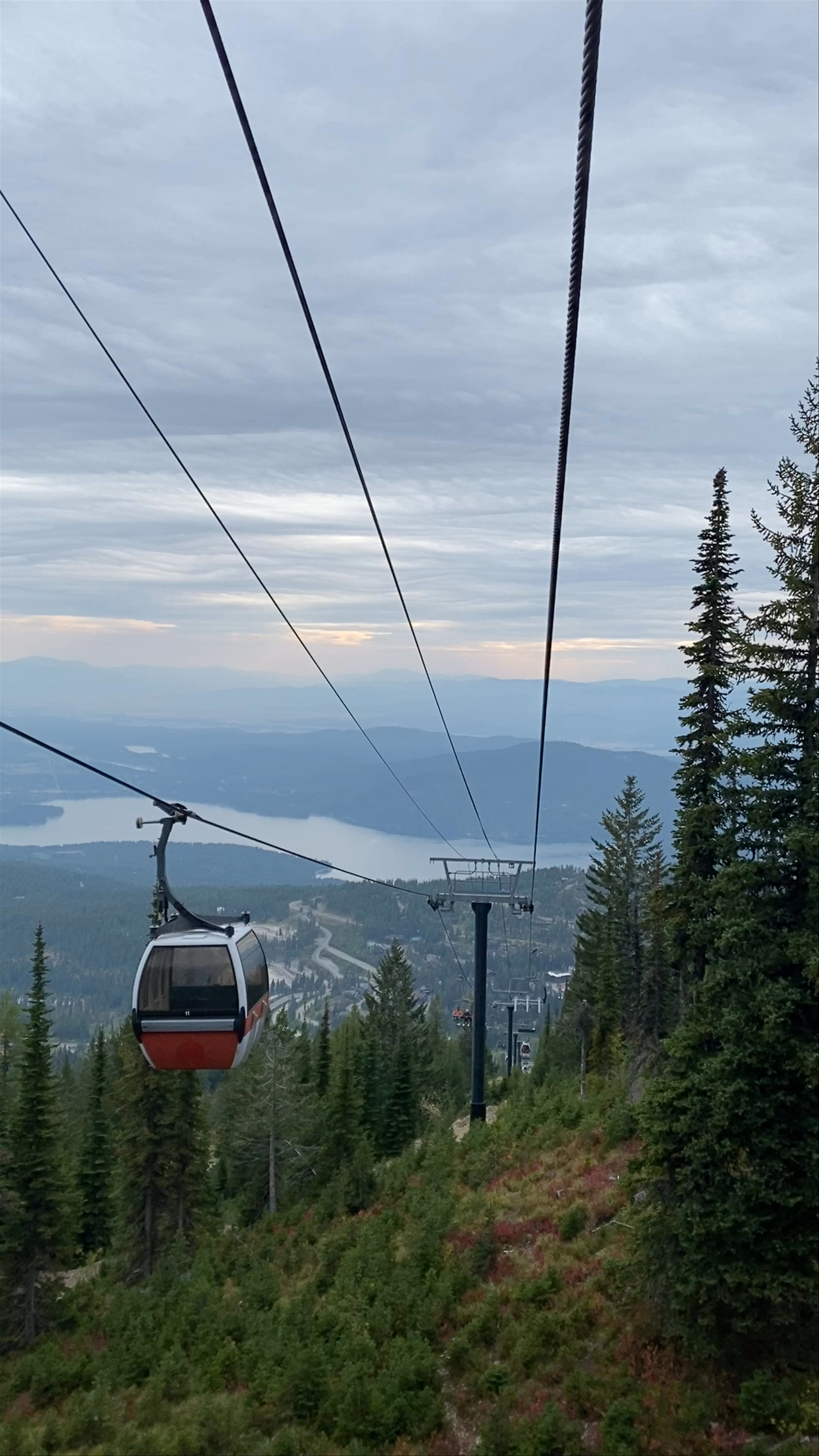 Breathtaking Gondola Ride over Whitefish Mountain, Montana
