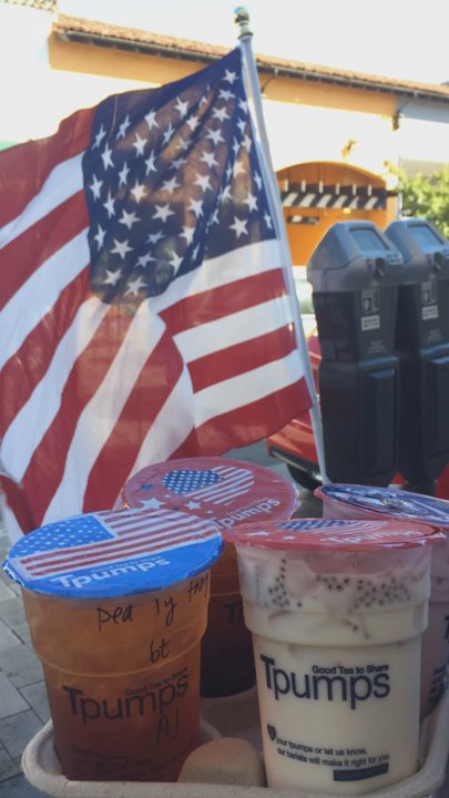 Tpumps - Burlingame - Open on almost every major holiday! Happy Independence Day! - Bubble Tea Near Me - Burlingame, California
