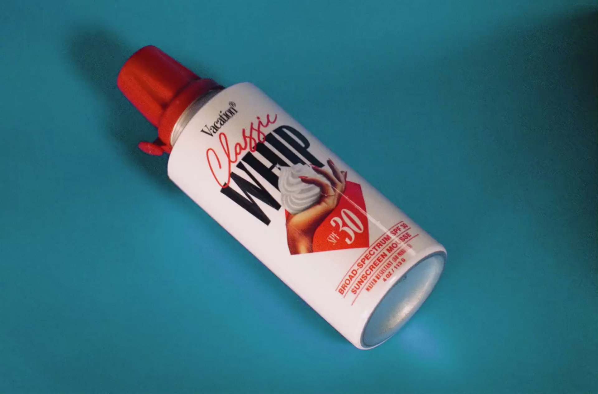 Vacation® Classic Whip  SPF 30 Sunscreen Mousse