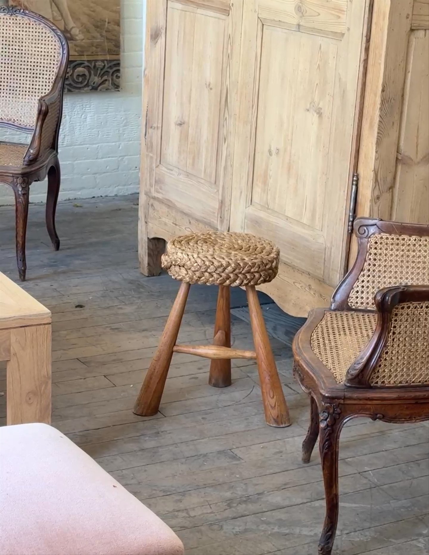Audoux Minet Rope Stool