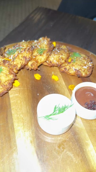 Sudova * Eastern European Kitchen - Parsnip latkes - Modern European Near Me - Cincinnati, Ohio