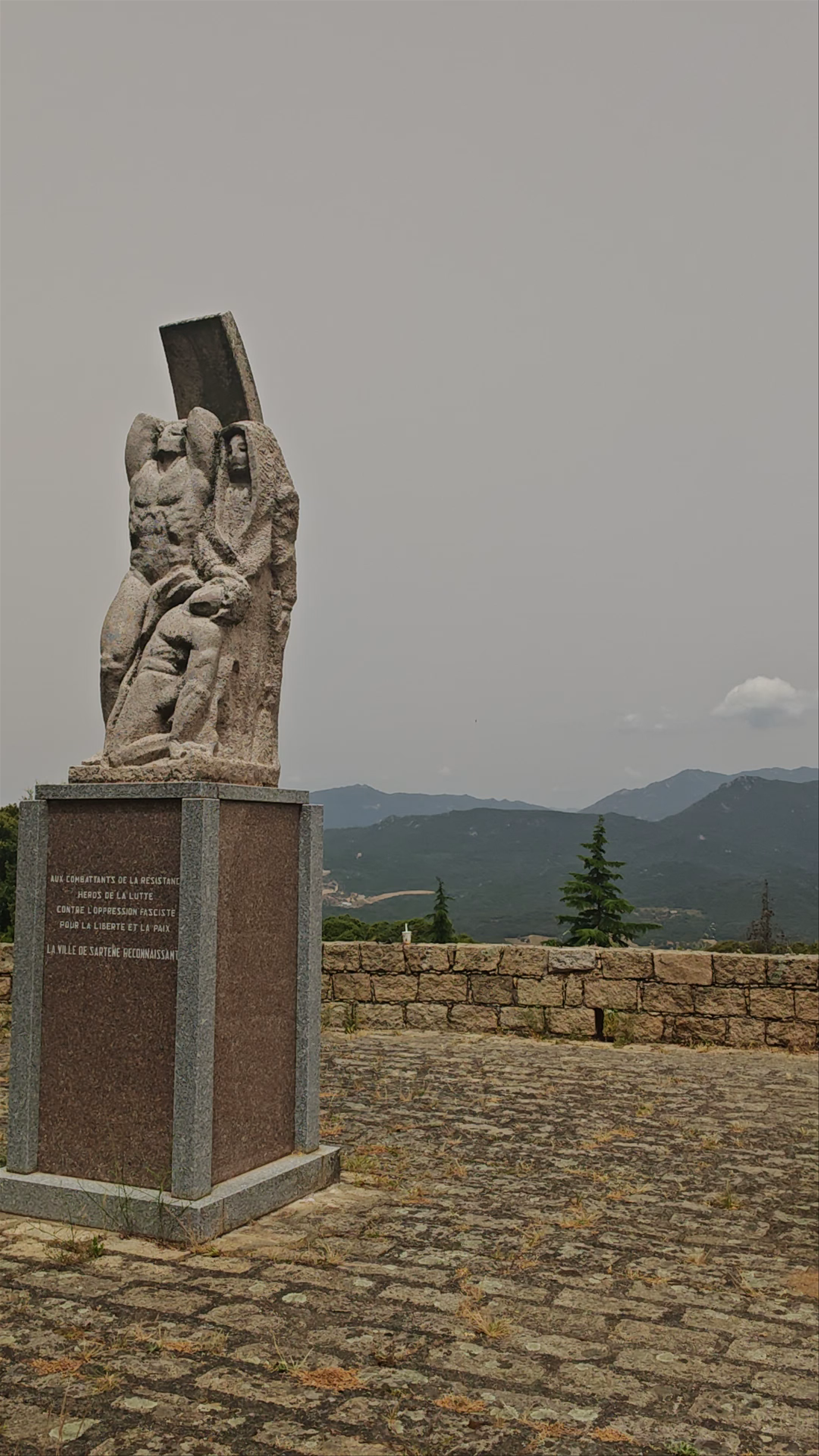 Point de vue depuis le Monument de la Résistance