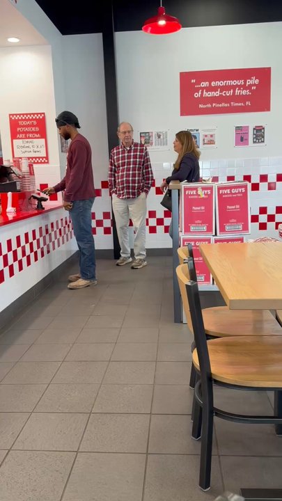Five Guys - Inside - Burgers Near Me - Huntsville, Alabama