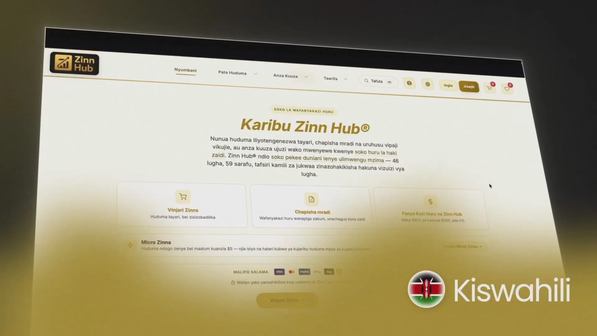 Zinn Hub Freelance Marketplace image 1