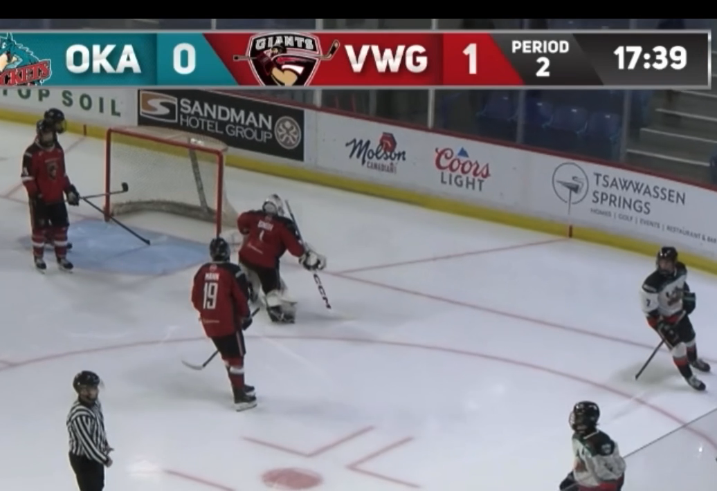 Roman Singh's Unbelievable Glove Save on 2-on-1 Breakout! Valley West Giants AAA U18