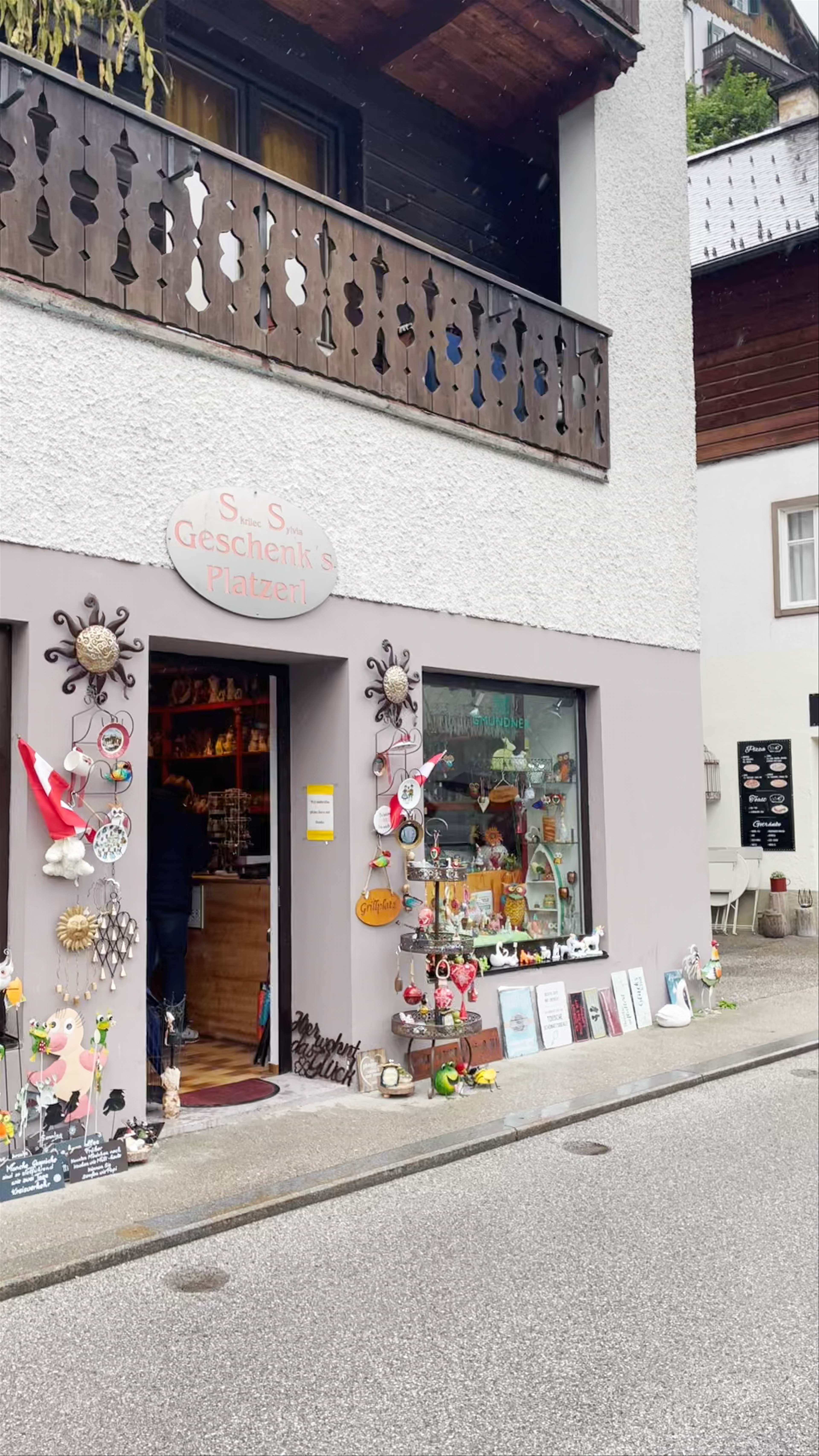 Charming Handicrafts Shopping in Hallstatt, Austria