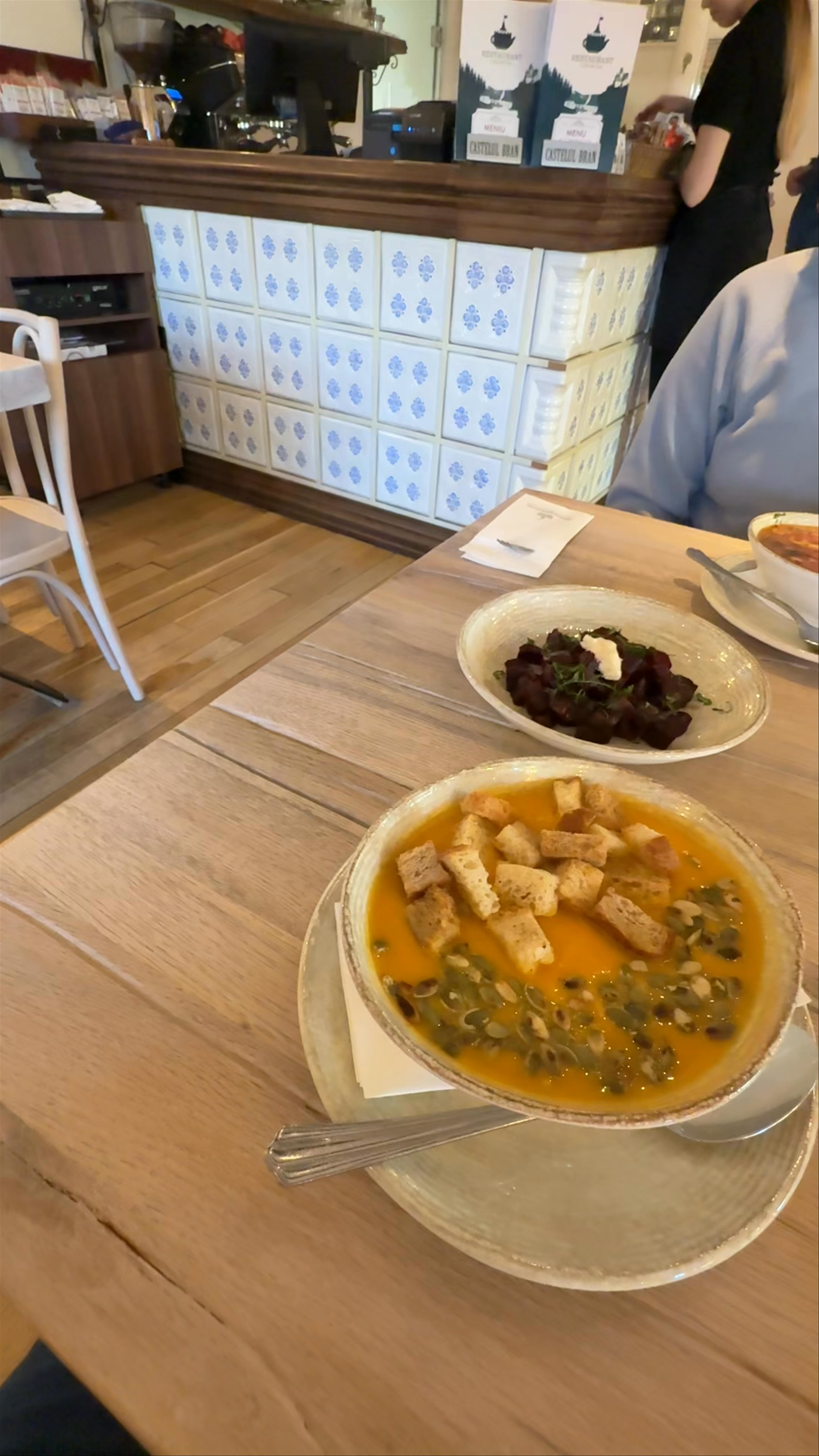 Cozy Romanian Dining at Casa de Ceai in Bran