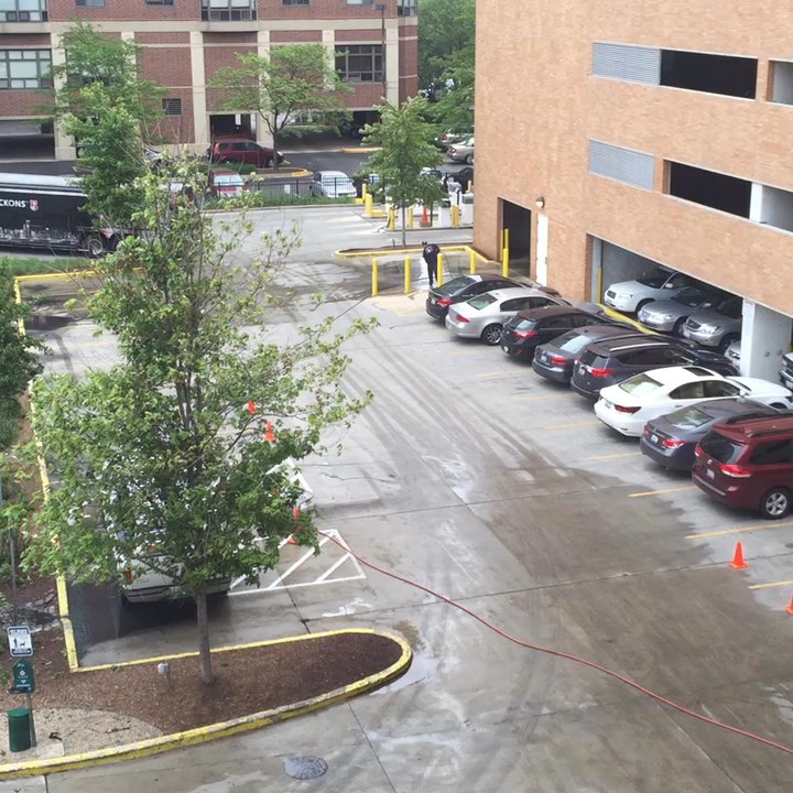Trader Joe's - Pressure washing the parking lot...... - Grocery Near Me - Oak Park, Illinois