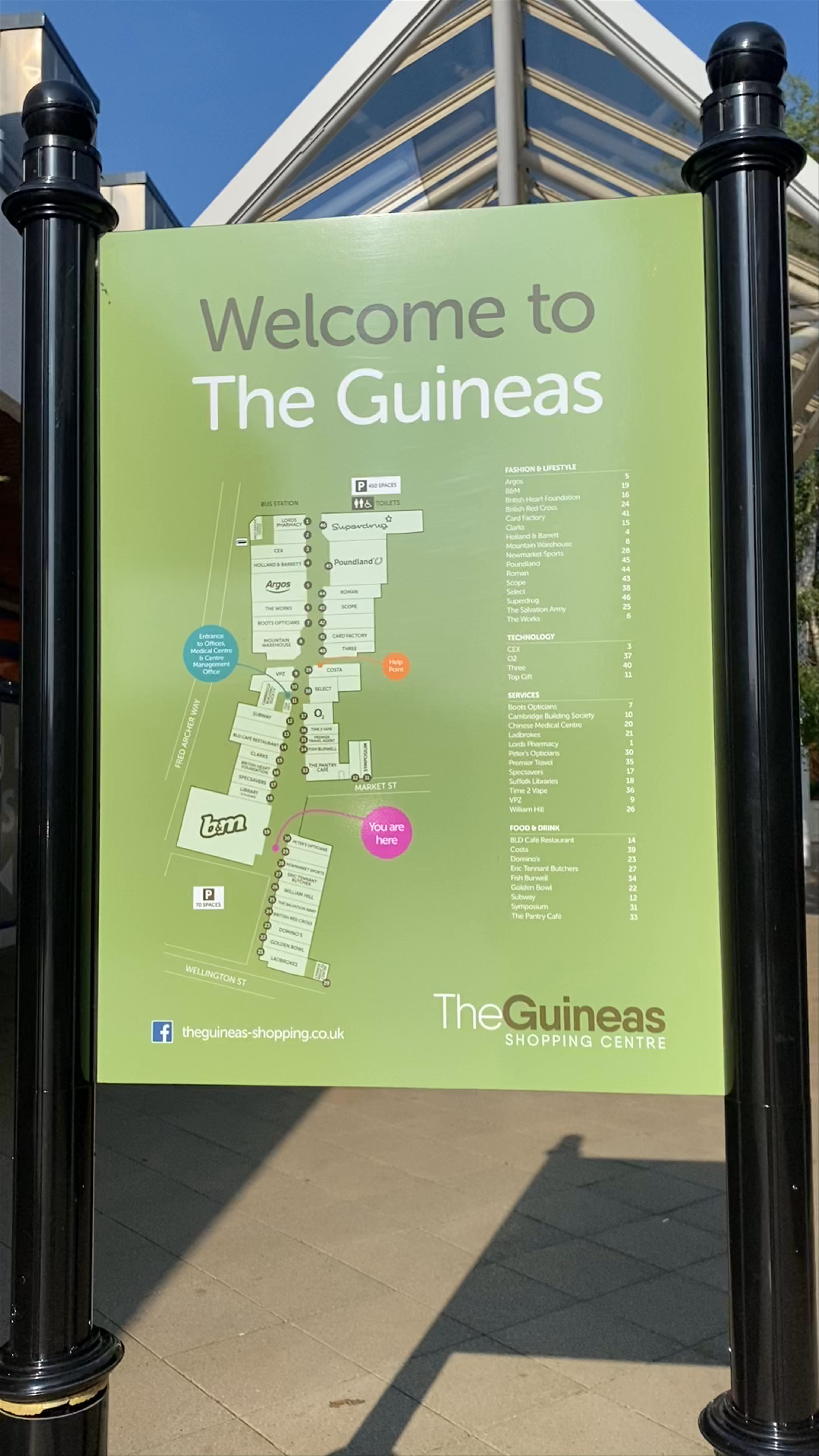 The Guineas-Shopping Centre