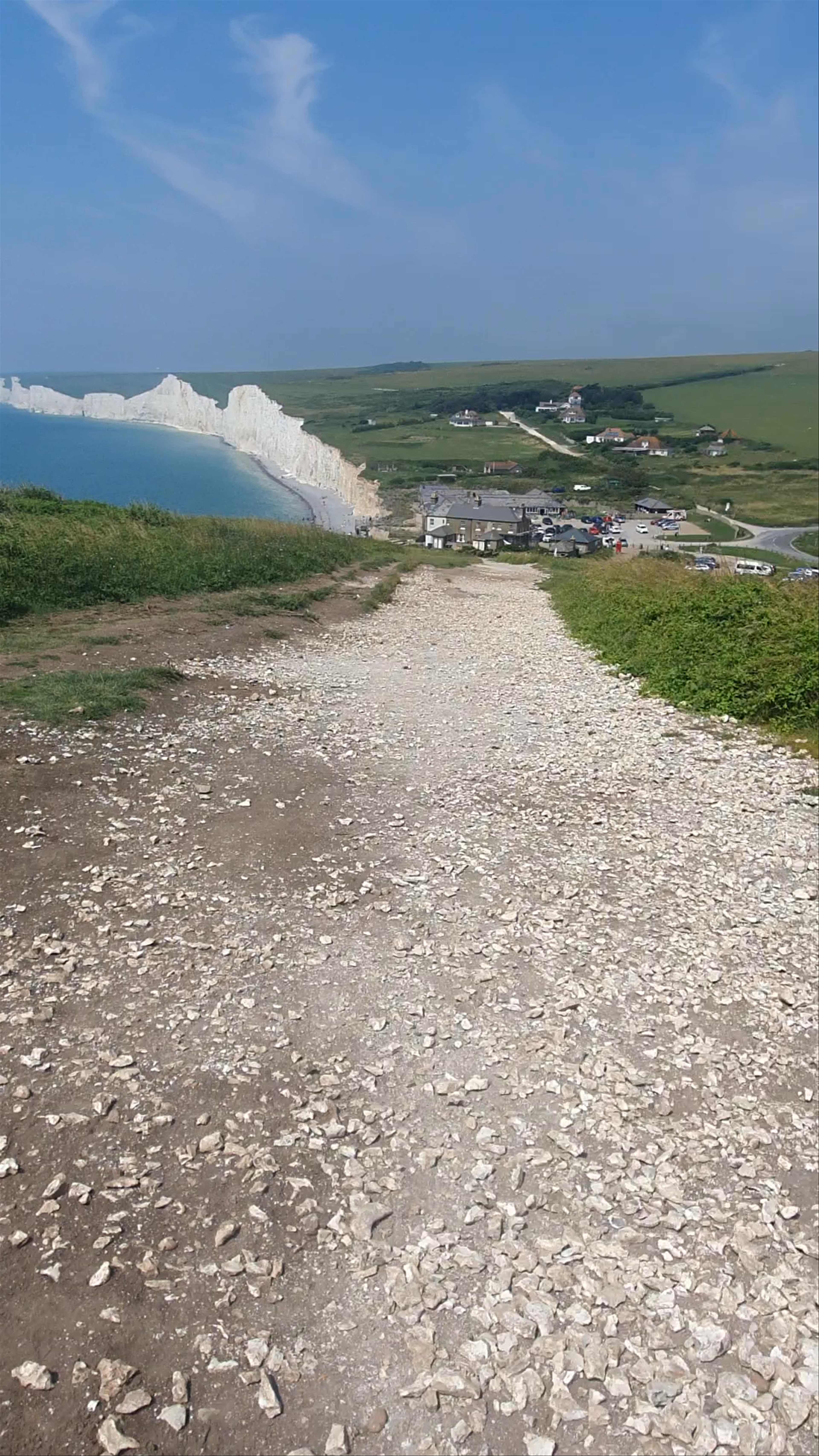 Seven Sisters Cliffs Scenic Hike in Eastbourne, UK