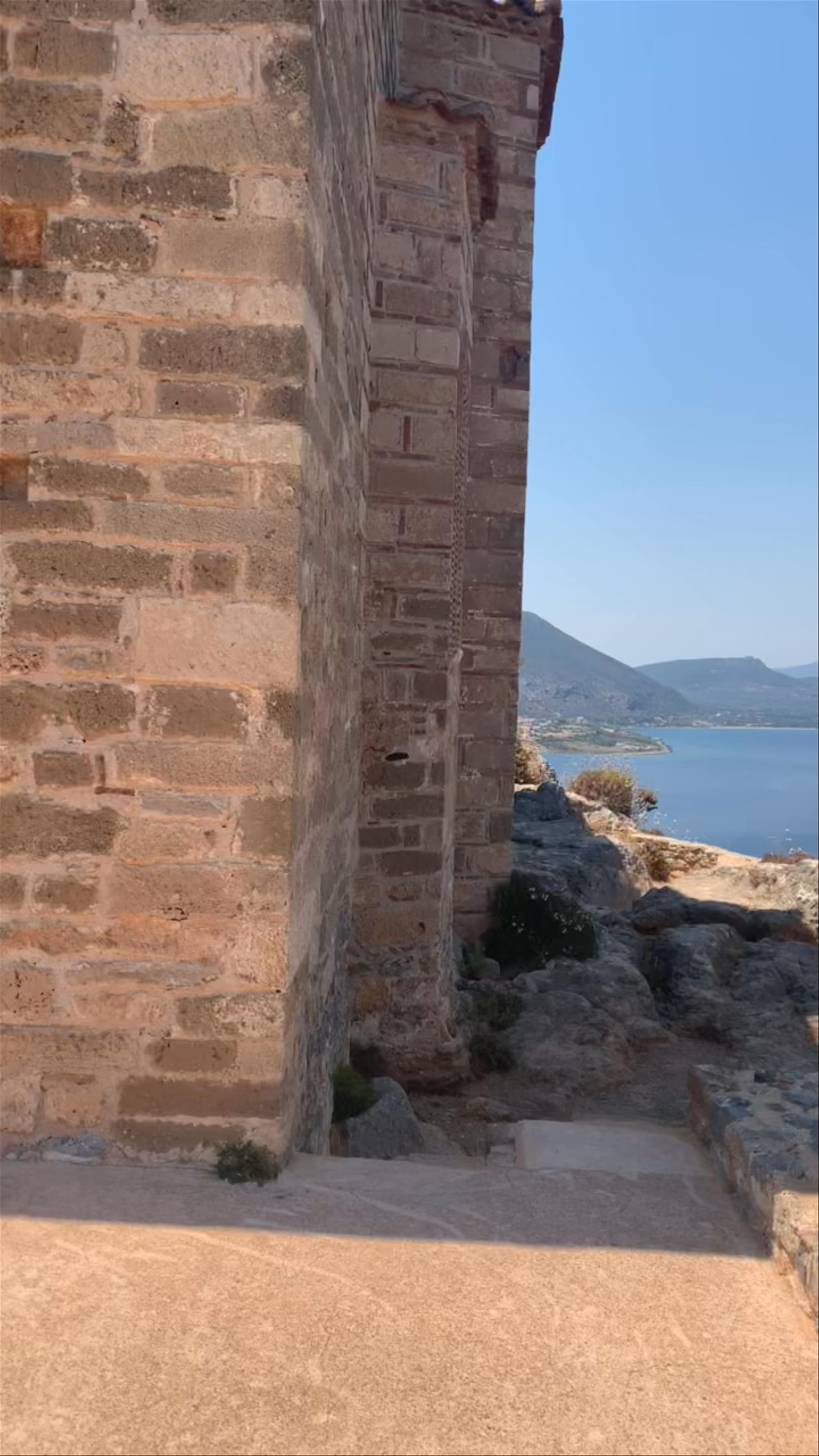 Monemvasia castle