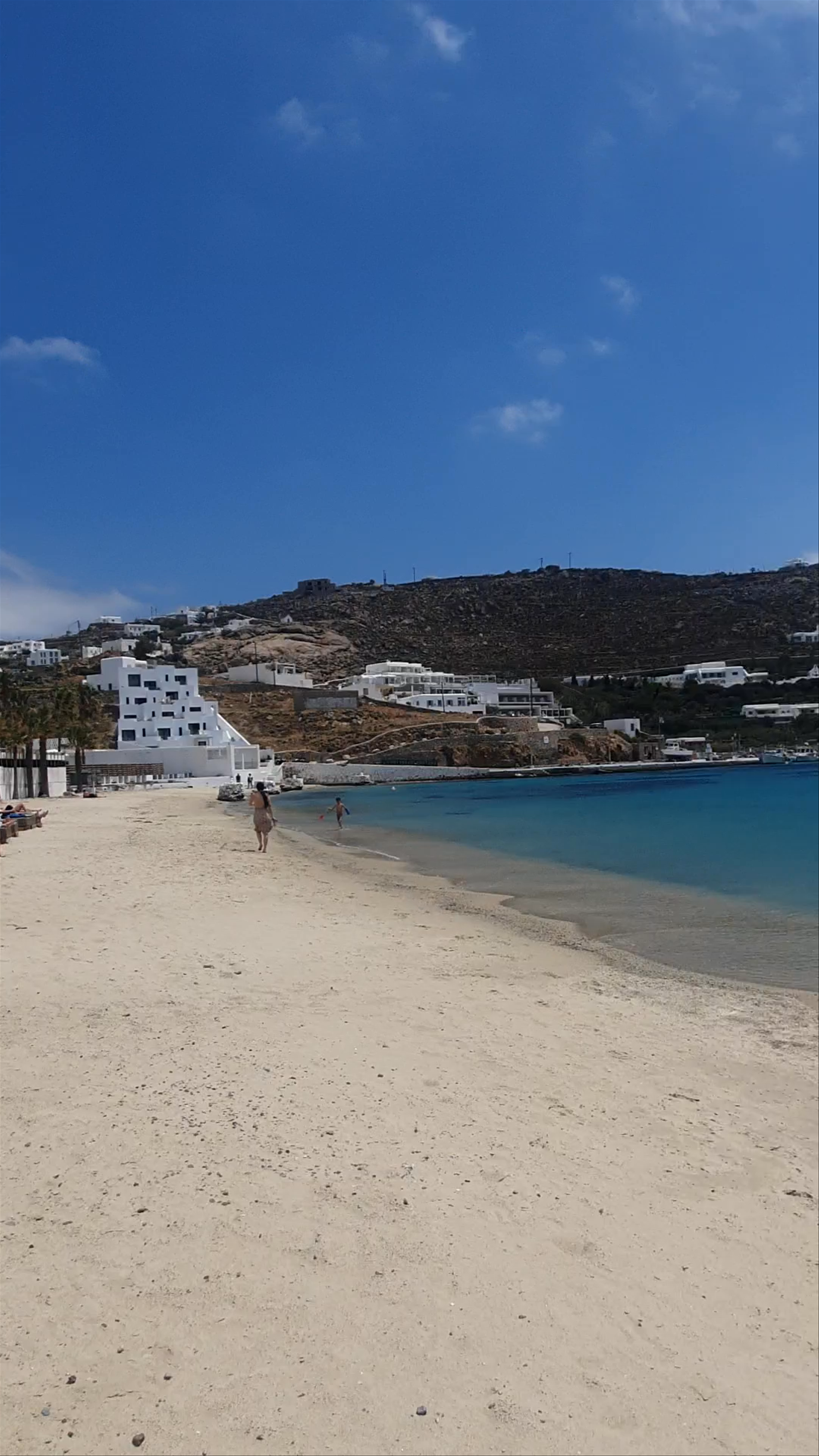 Ornos Beach: Serene Coastal Escape in Mykonos, Greece