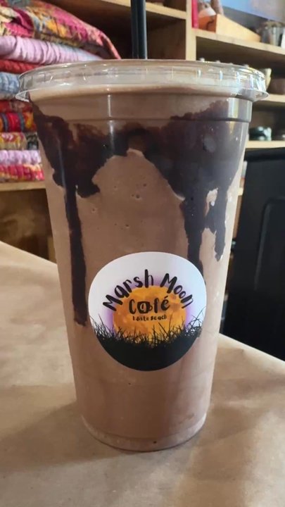 Marsh Moon Cafe - Midnight mocha frappe - Coffee & Tea Near Me - Edisto Island, South Carolina