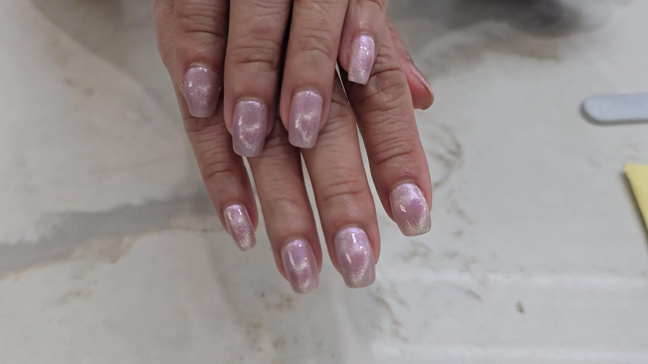 Classy Nails & Spa - valentine cateyes heart design - Nail Salons Near Me - Long Beach, California