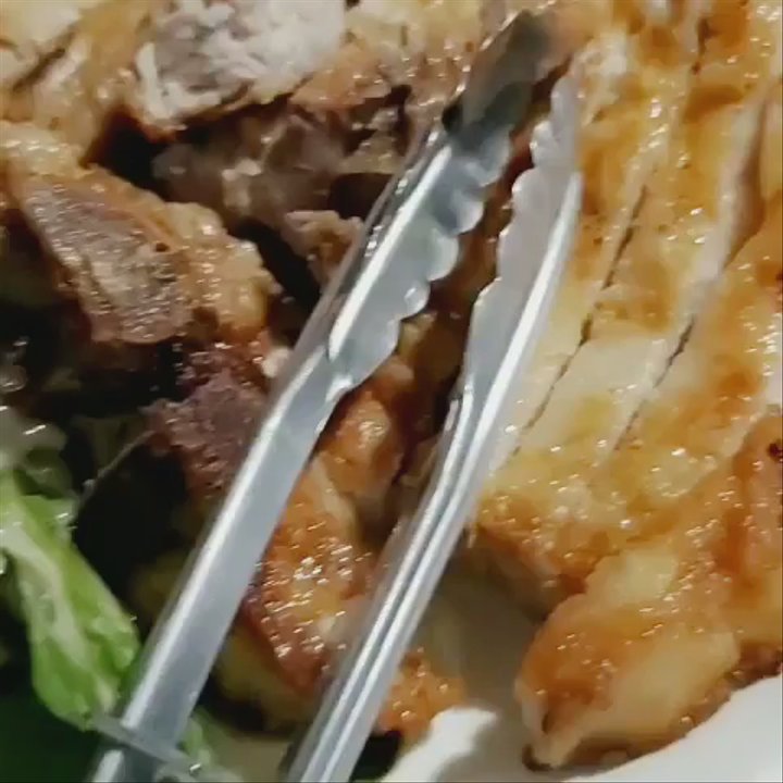 Sakana Grill - Porkchopsss and salad - Japanese Near Me - Honolulu, Hawaii