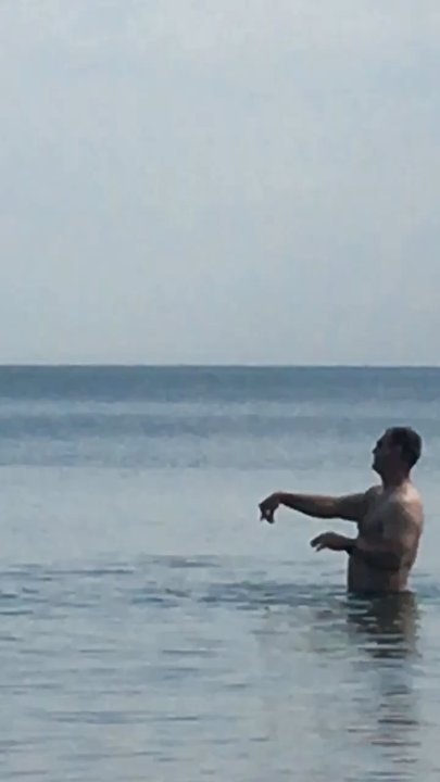 Lighthouse Beach - July 5, 2019 football boomerang (only took me 23 attempts) - Beaches Near Me - Evanston, Illinois