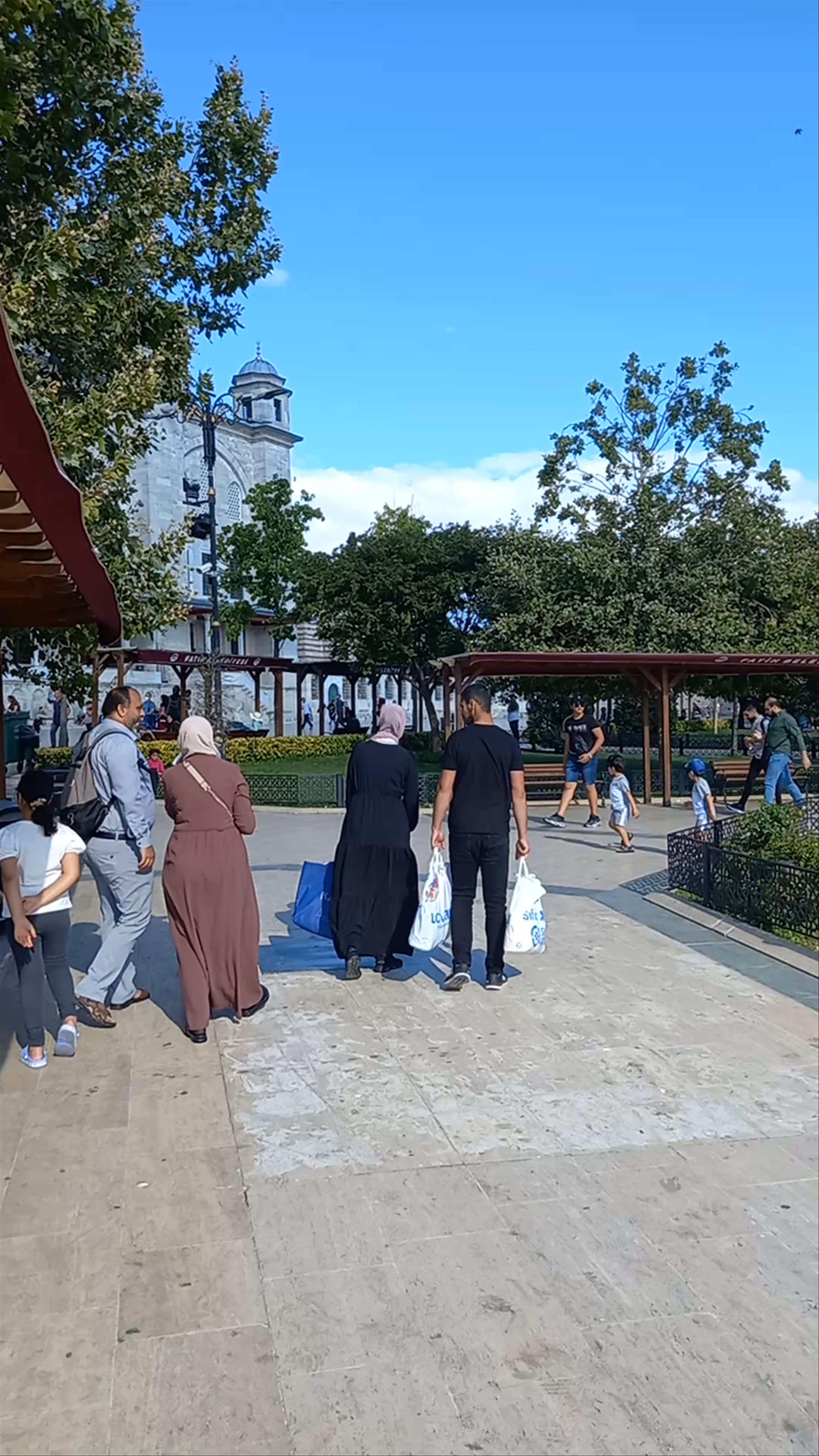 Peaceful Moments at Ali Kuşçu, Fatih Mosque Fountains, Istanbul