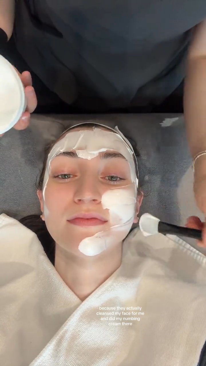 Laser, PDRN Microneedling, Cooling Mask (Benjamin Clinic)