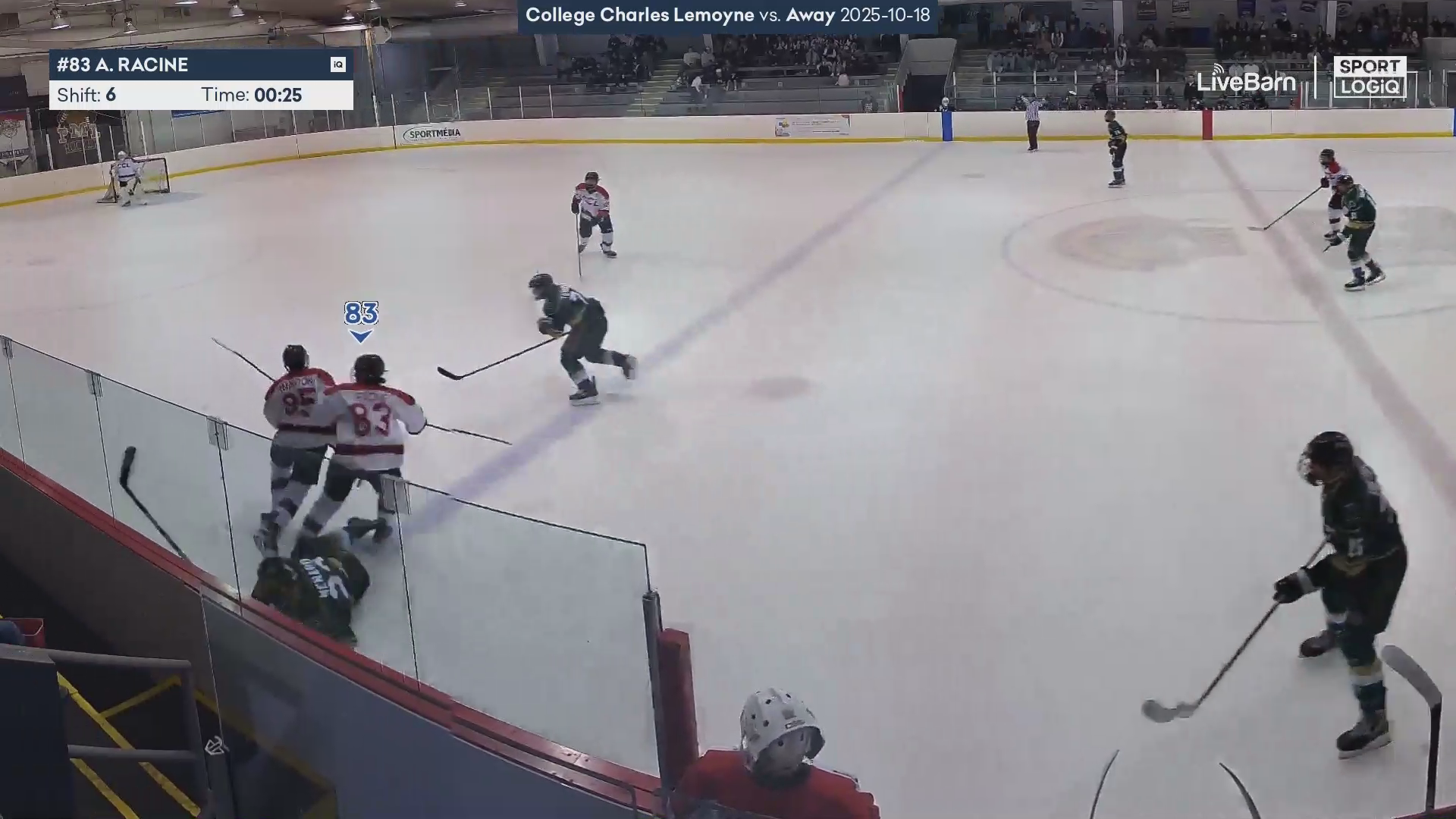 Alexandre Racine: Speed & Defensive Skills on Display - M18 Highlights