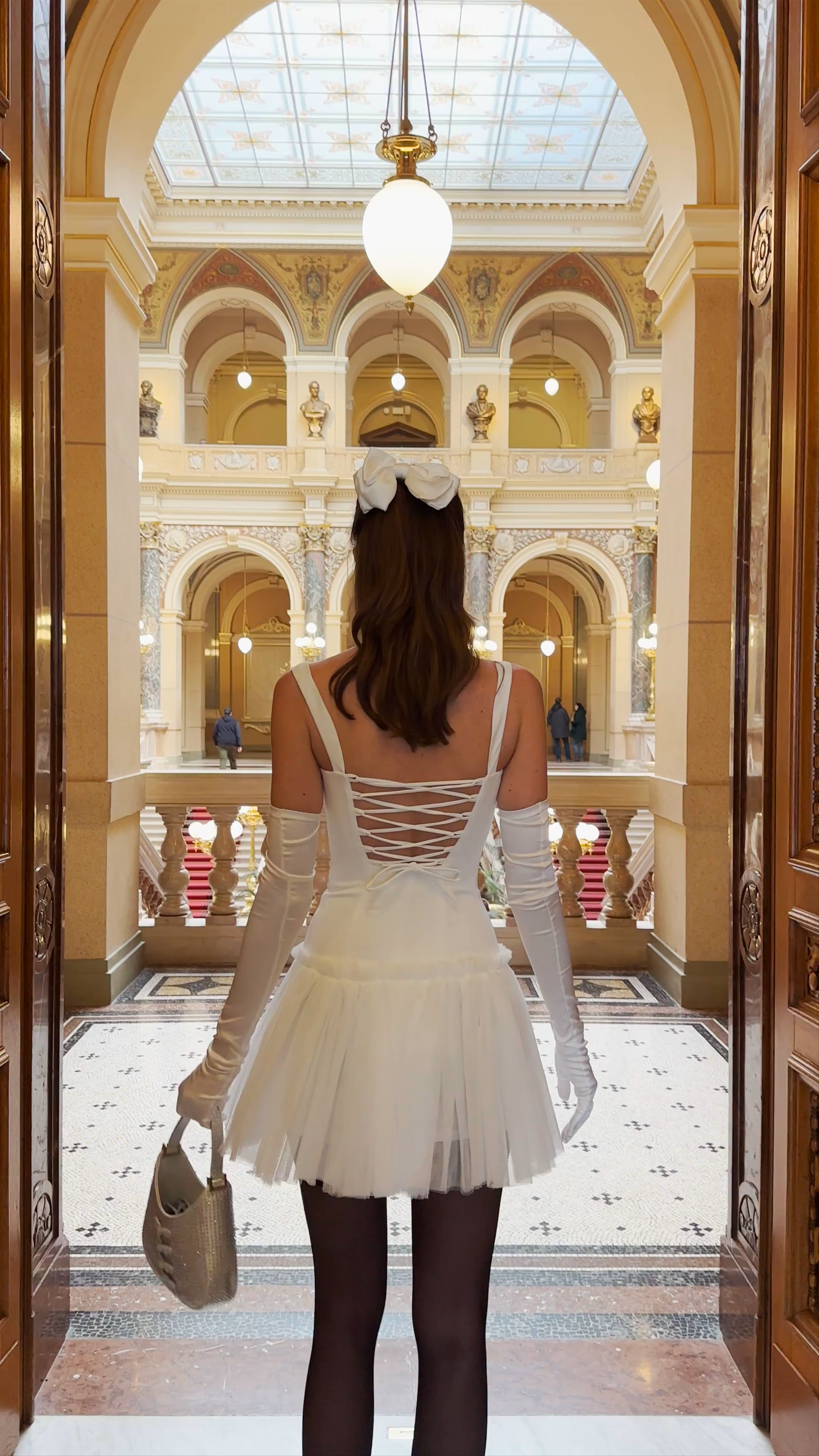 Elegant Walkthrough of the National Museum, Wenceslas Square, Prague