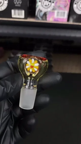 Preview pic of 18mm Single Hole Bowl Slide by Keys Glass