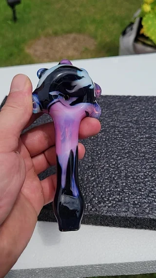 Preview pic of Color splash spoon.  Karmaline,  ghost and galaxy