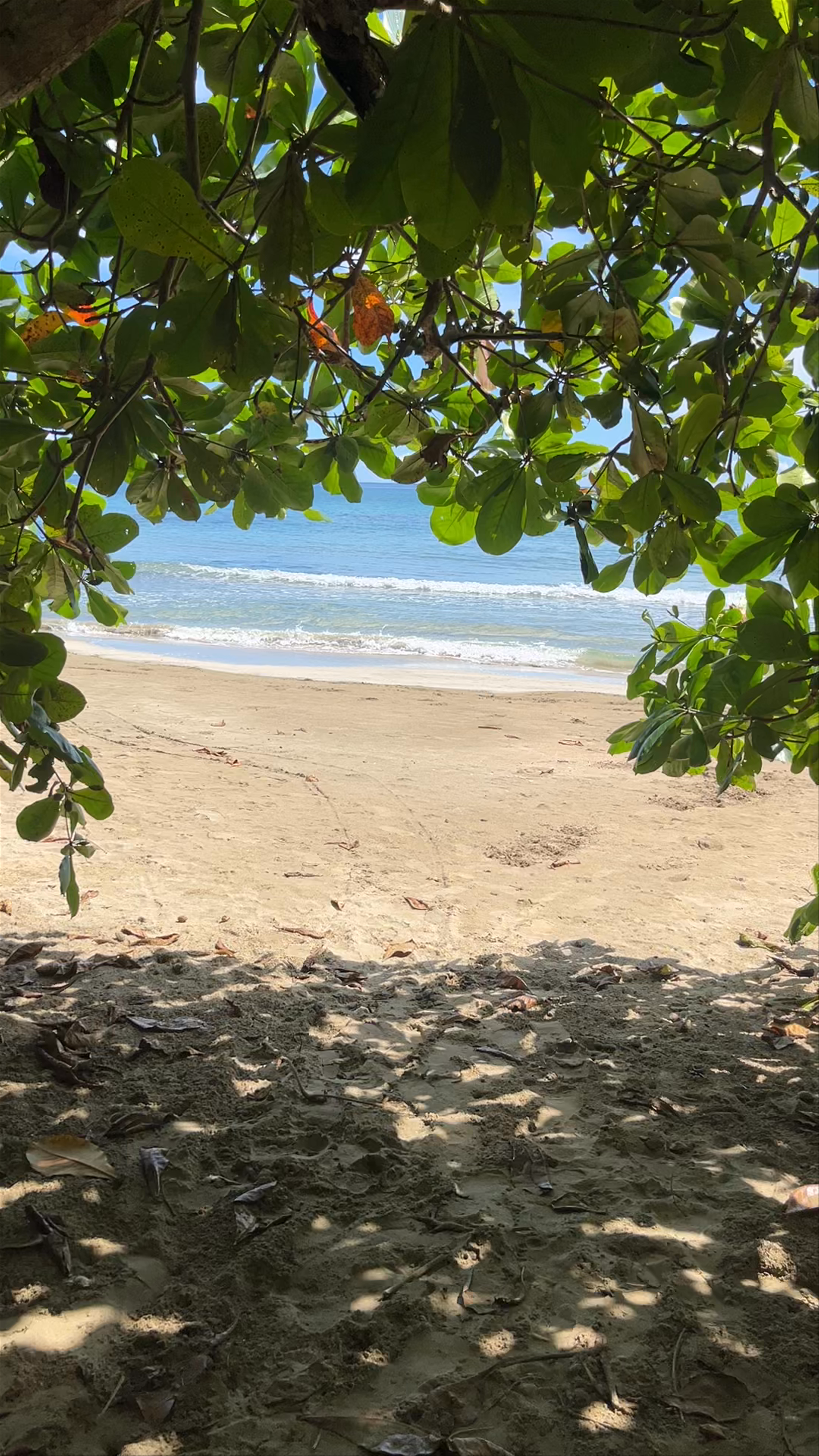 Playa escondida