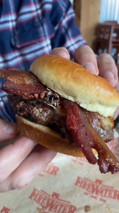 Firewater BBQ - Grillmaster Burger - Barbeque Near Me - Elmhurst, Illinois